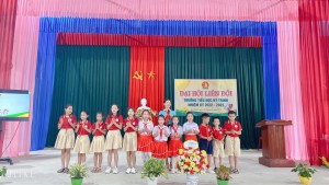 ĐẠI HỘI LIÊN ĐỘI TRƯỜNG TIỂU HỌC KỲ TRINH NĂM HỌC 2022 - 2023
