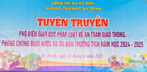TRƯỜNG TIỂU HỌC KỲ TRINH TUYÊN TRUYỀN PHỔ BIẾN GIÁO DỤC PHÁP LUẬT VỀ AN TOÀN GIAO THÔNG, PHÒNG CHỐNG ĐUỐI NƯỚC VÀ TAI NẠN THƯƠNG TÍCH NĂM HỌC 2024- 2025.